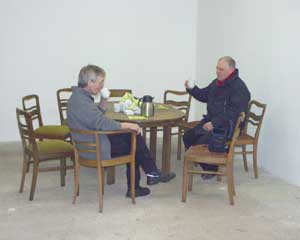 Ein alter und ein aktueller erster Vorsitzender im Gespräch